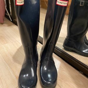 Hunter rain boots size 7